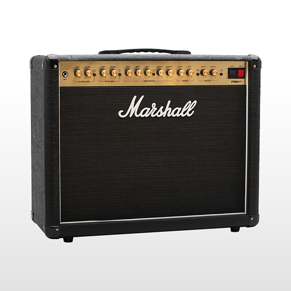 Marshall DSL Series Amp DSL40C 40W All Tube 1x12 Guitar Combo Amplifier Black B Stock