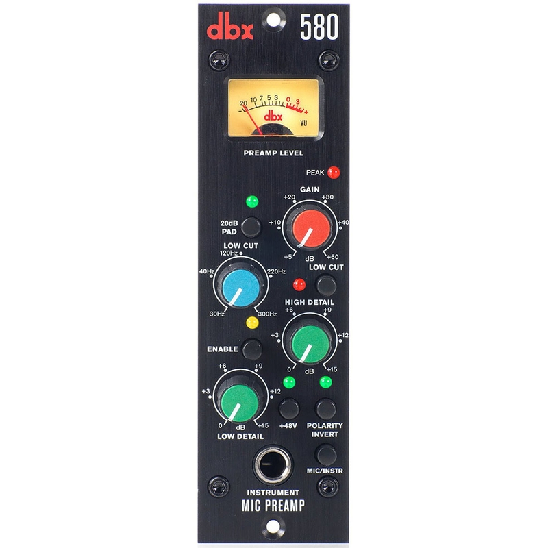 dbx 580 Microphone/Instrument Preamp