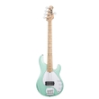 Sterling by Music Man Ray5 - 5-String Electric Bass, Maple Fretboard, Gig Bag - Mint Green