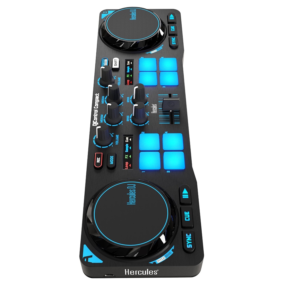 Hercules DJControl Compact Portable DJ Controller