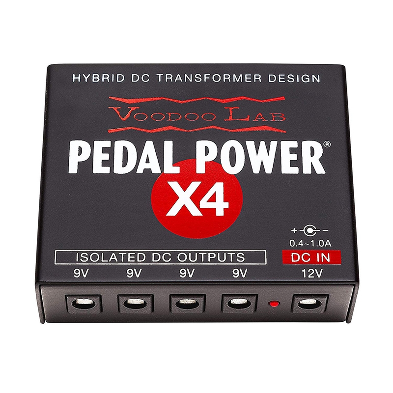 Voodoo Labs Pedal Power X4 Expander Kit Pedalboard Power Supply 4 Extra Outlets