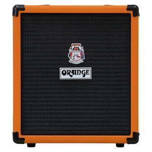 orange amps crush bass 25 bass combo amplifier 25 watt 1x8 orange