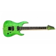 Legator Ninja Performance N6P 6-String Electric Guitar, Ebony Fingerboard - Pastel Green Burl