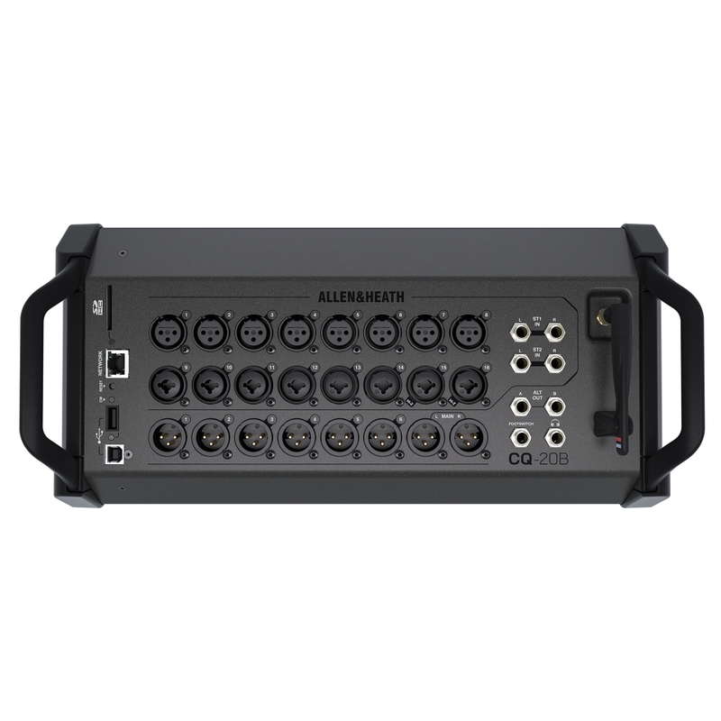 Allen & Heath CQ-20B Ultra-Compact Digital Mixer With WiFi and Bluetooth Connectivity