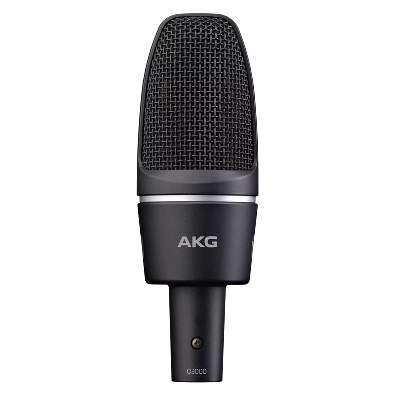 AKG C3000 Large-Diaphragm Cardioid Condenser Studio Recording Microphone