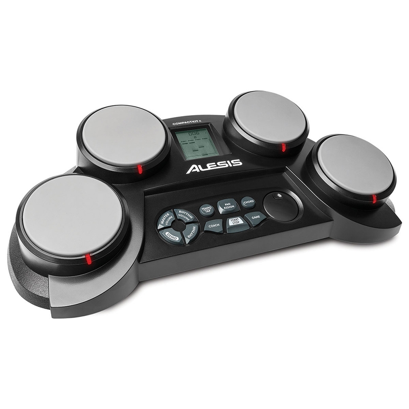 Alesis COMPACTKIT 4 4-Pad Portable Tabletop Drum Kit