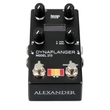 Alexander Pedals Dynaflanger Model 213 Flanger Guitar Effect Pedal with Tap Tempo