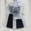 Aluminati Orion Dark Matter Guitar, Lucite Clear Body, Aluminum Neck, 6-Inline Headstock