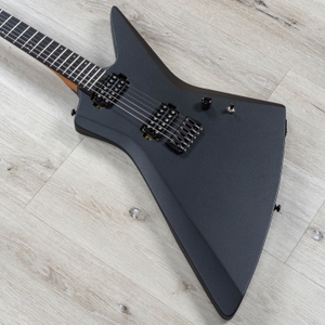 balaguer select series typhon modern guitar ebony fretboard satin metallic black bala typslt mdn smb