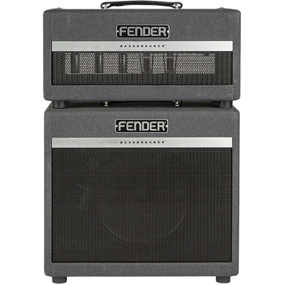 Fender Bassbreaker 15 Head - 15-Watt Guitar Amplifier Head Gray Tweed