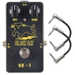 Black Cat Pedals OD-1 Freddie Fuzz Guitar Effects Pedal with Patch Cables