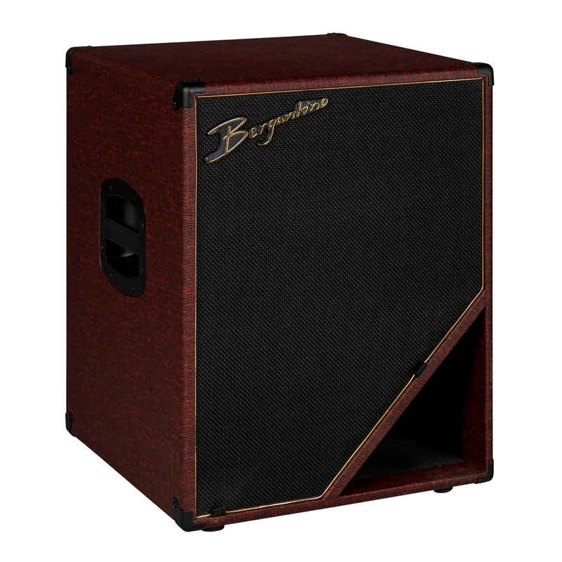 Bergantino Reference II Series 115 Loudspeaker 1x15" Bass Cabinet, Burgundy