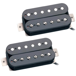 bare knuckle cold sweat 6 string calibrated open humbucker set 50mm long leg black coils