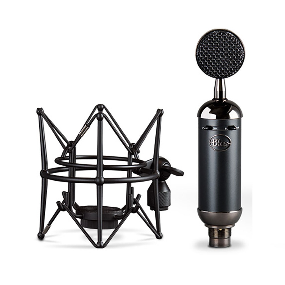 最大89%OFFクーポン MOC-ONBlue Blackout Spark SL XLR Condenser Microphone with Auray  RF-5P-B Reflecti 並行輸入品