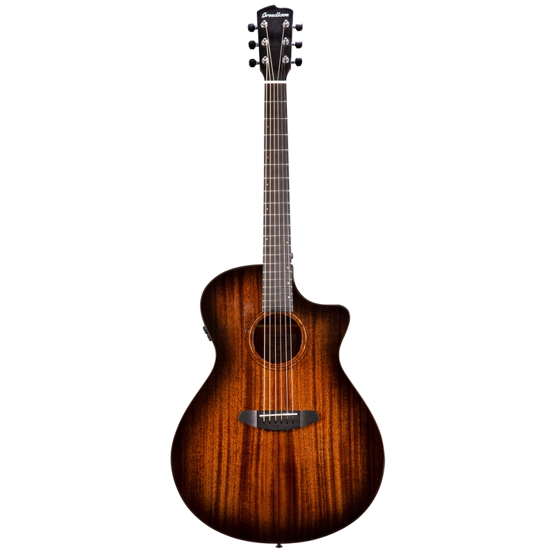 Breedlove Organic Wildwood Pro Concerto CE African Mahogany Acoustic-Electric Guitar, Suede