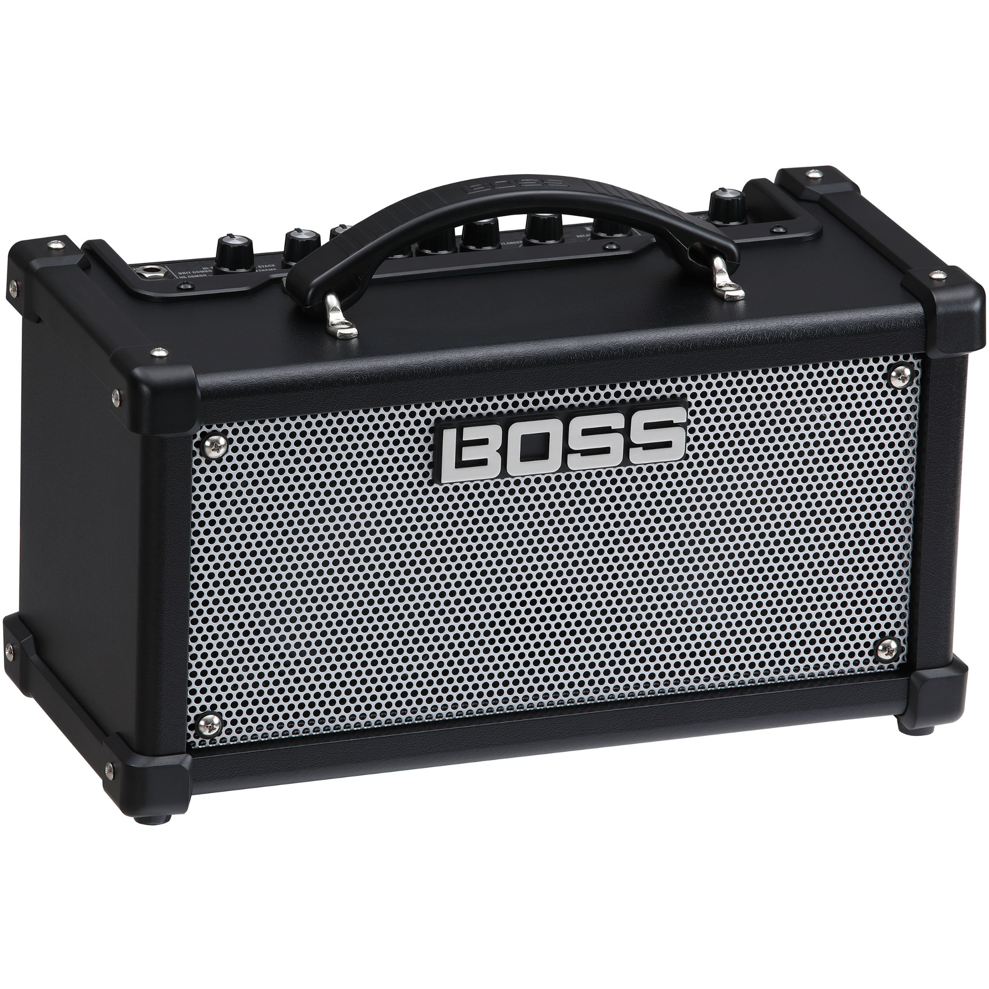Arctic Billedhugger Ovenstående Boss Dual Cube LX 10-Watt Ultra Portable Stereo Desktop Guitar Combo Amp