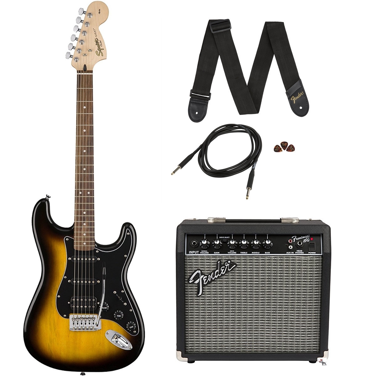 Squier beginner discount guitar