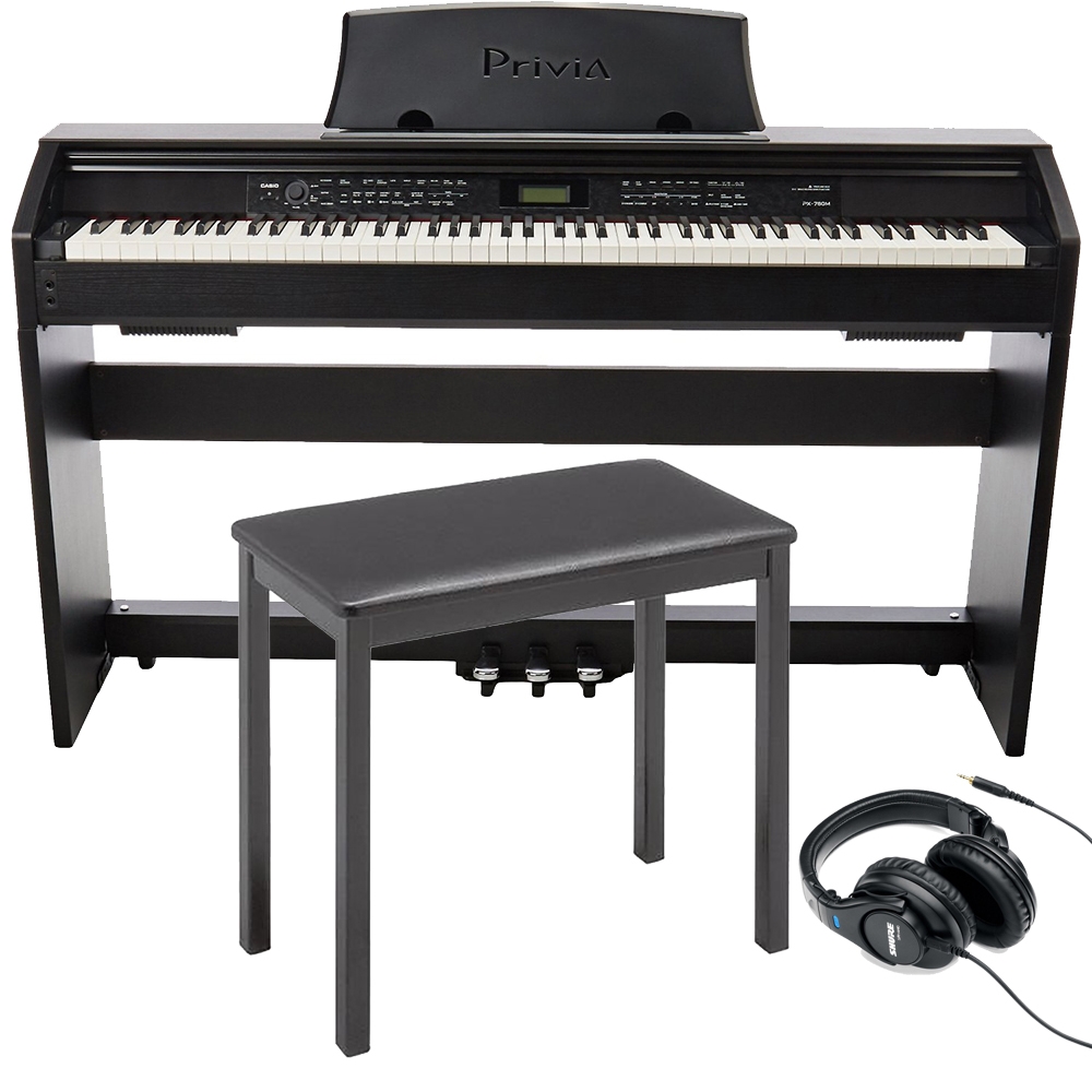 Casio Privia Px 780 88 Key Digital Piano With Cb7 Keyboard Bench