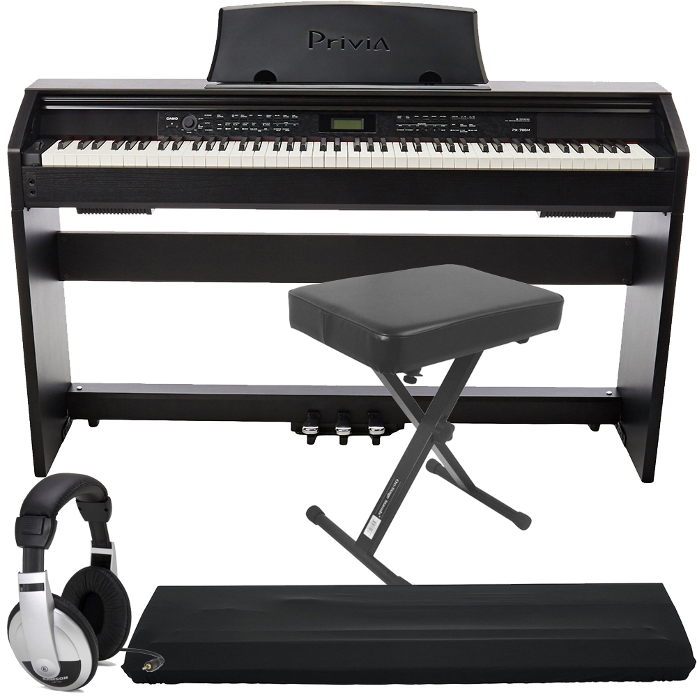 Casio Privia Px 780 88 Key Digital Piano With Keyboard Bench
