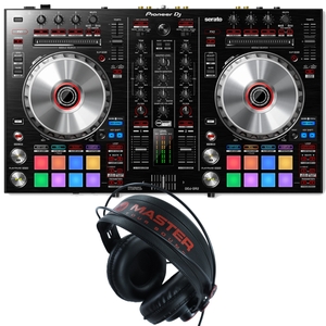 pioneer ddj sr2 serato controller master pro10 headphones
