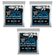 3-Pack of Ernie Ball 2815 Extra Slinky Flatwound Electric Bass Strings, 40-95