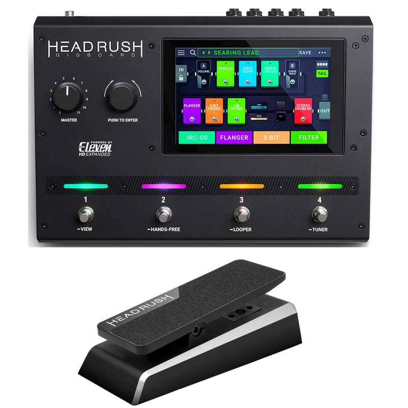HeadRush Gigboard Guitar FX and Amp Modeling Processor w/ Expression Pedal