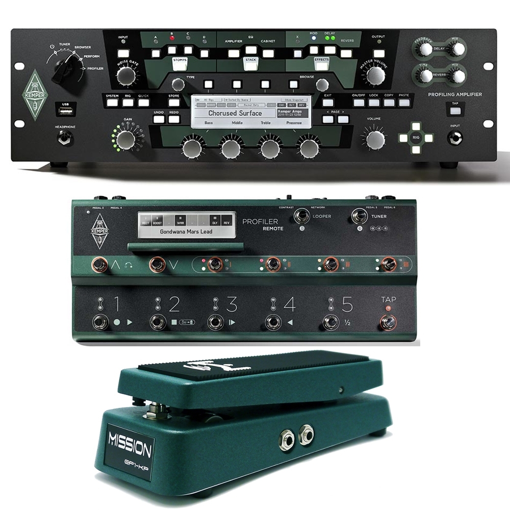 Kemper Profiler Power Rack Remote Mission Engineering Expression Pedal