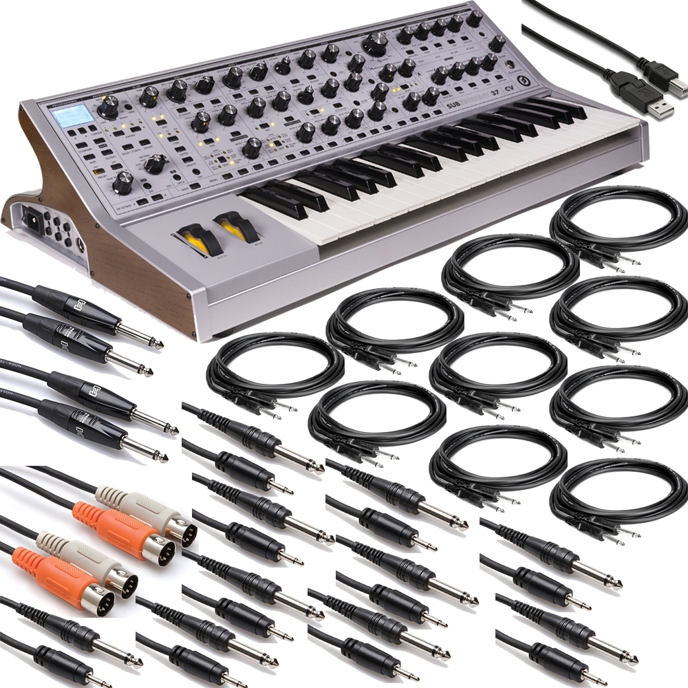 Moog Subsequent 37 Cv Limited Edition Synthesizer With Cable Kit