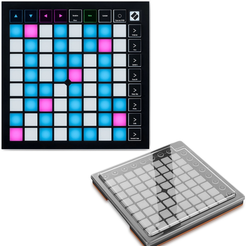 Novation Launchpad X 64-Pad MIDI Grid Controller for Ableton Live w/ Mixware Decksaver