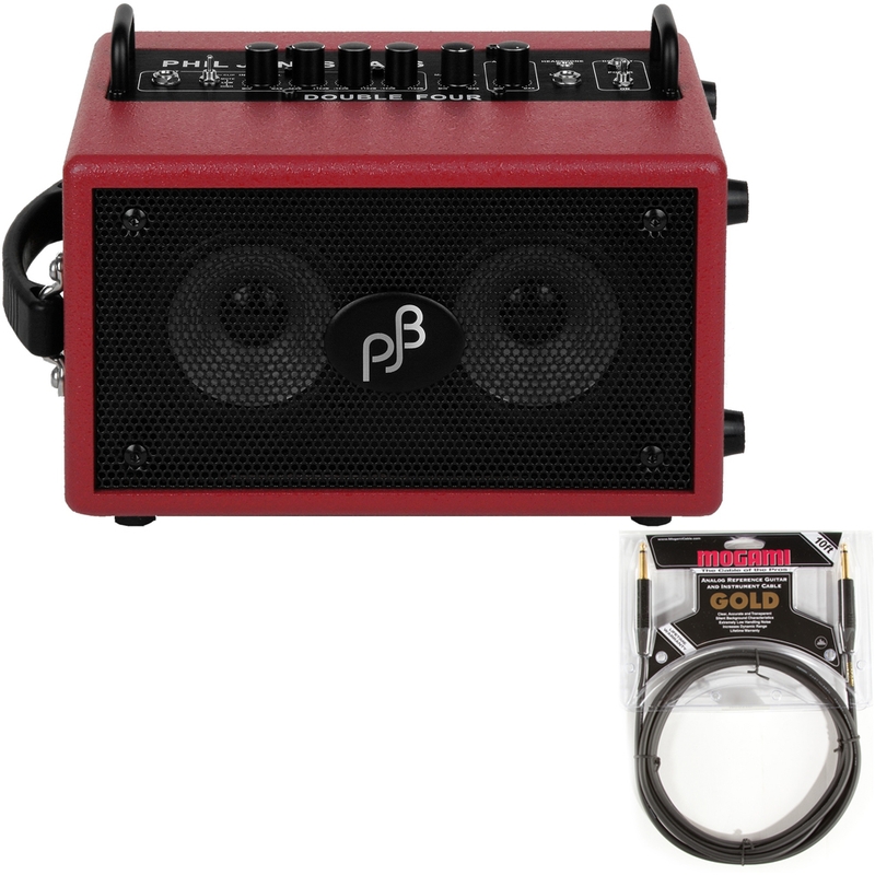 Phil Jones Bass BG75 Double Four BG-75 Bass Combo Amp (Red) w/ 10' Mogami Gold Cable