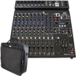 Peavey PV 14 BT 12-Channel Bluetooth Mixer with Gator G-MIXERBAG-1818 Mixer/Equipment Bag