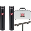 SE Electronics SE8 Small-Diaphragm Condenser Microphones (Pair) w/ Konig & Meyer Microphone Bar