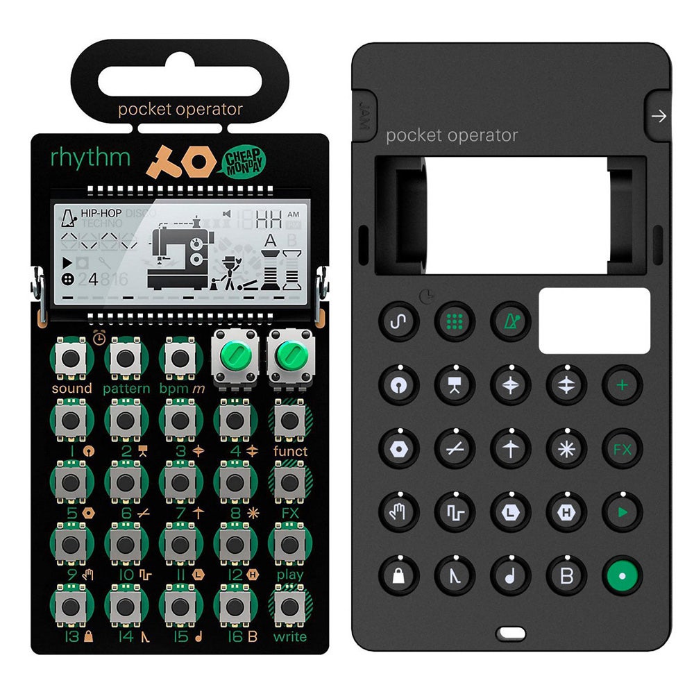 Teenage Engineering PO-12 Pocket Operator Drum Synthesizer with CA