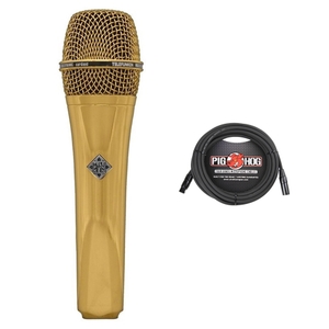 Telefunken M80 Dynamic Microphone (Gold) with Cable