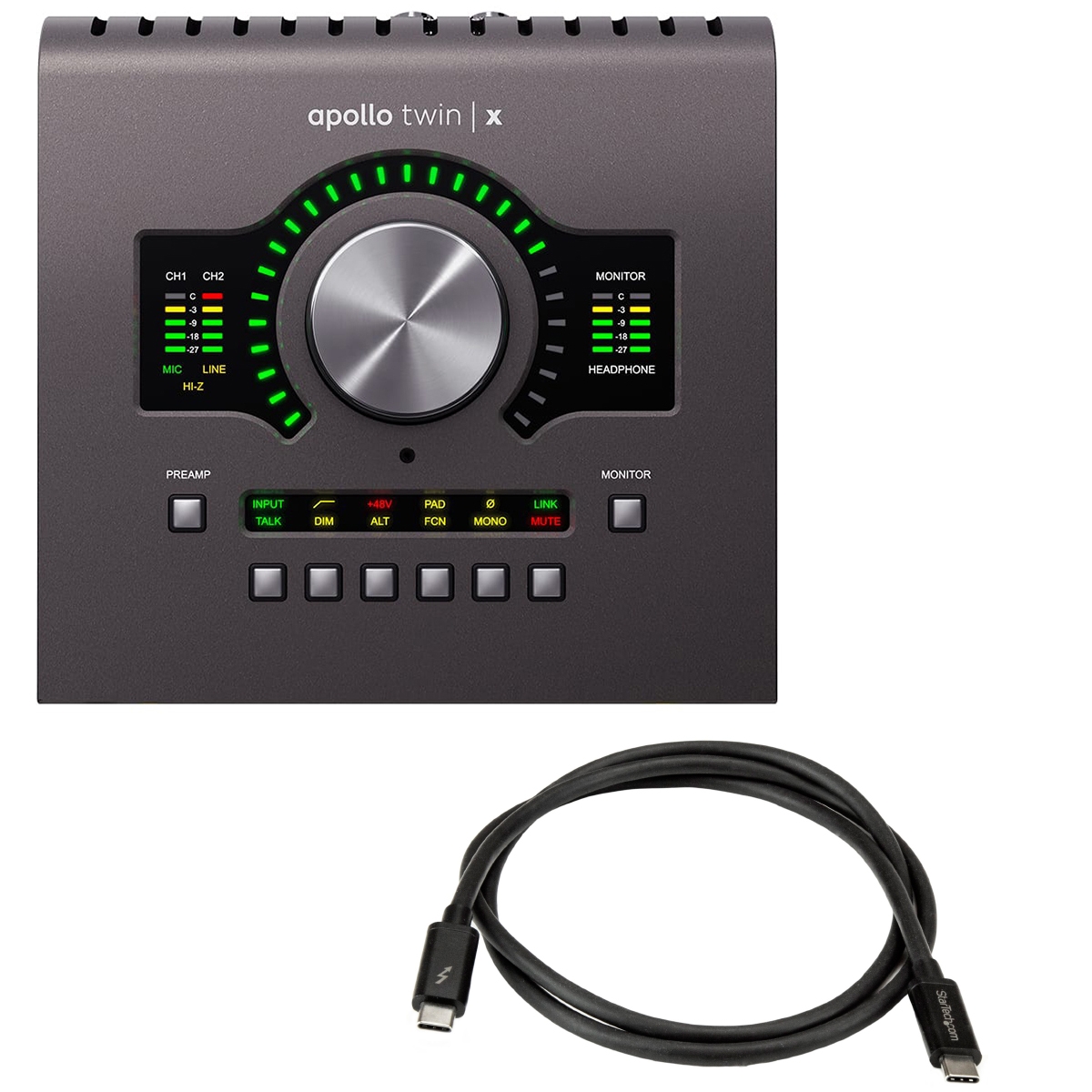 Universal Audio Apollo Twin QUAD 2 Duo Core USB 3 Audio Interface -  Previously Owned - Bill's Music