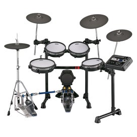 yamaha dtx6k5 m 5 piece electronic drum set kit with dtx pro module mesh pads