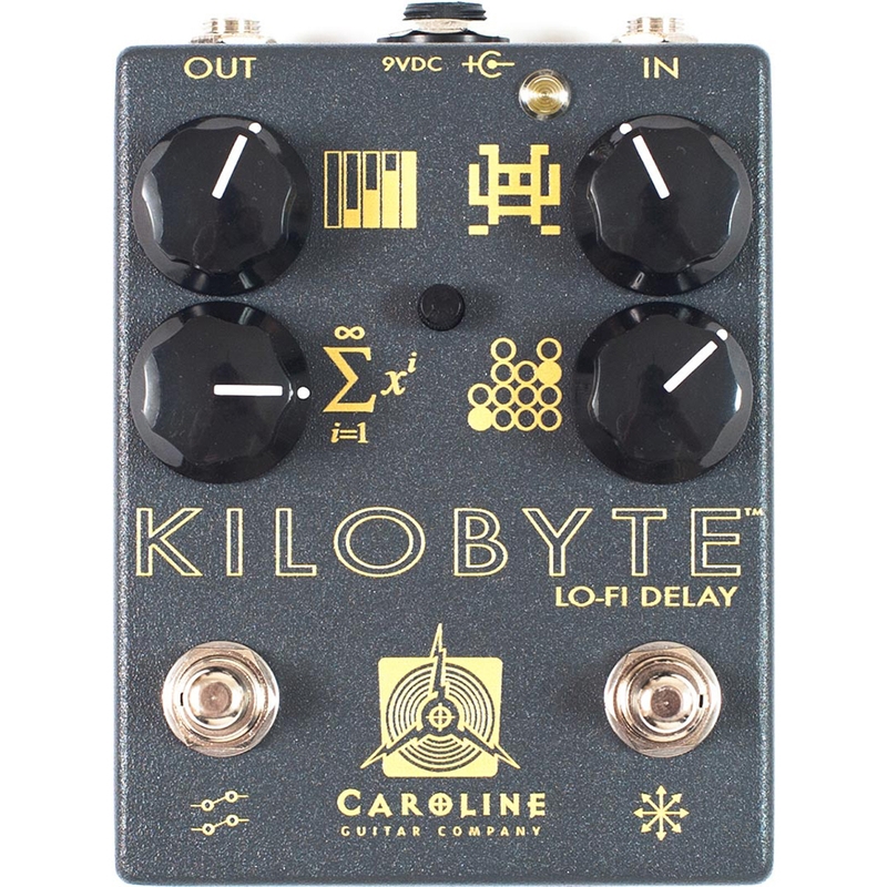 Caroline Guitar Company Kilobyte Lo-fi Delay Guitar Effects Pedal