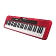 Casio CT-S200 Casiotone Portable Battery Powered 61-Key Keyboard, Red (B-STOCK)