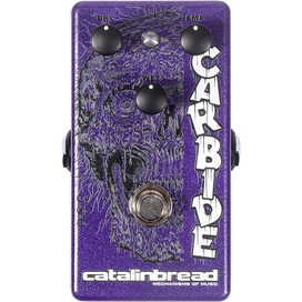 catalinbread carbide distortion guitar effect pedal purple gaze edition