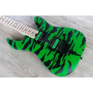 charvel guitars satchel signature pro mod dk electric guitar maple fingerboard slime green bengal