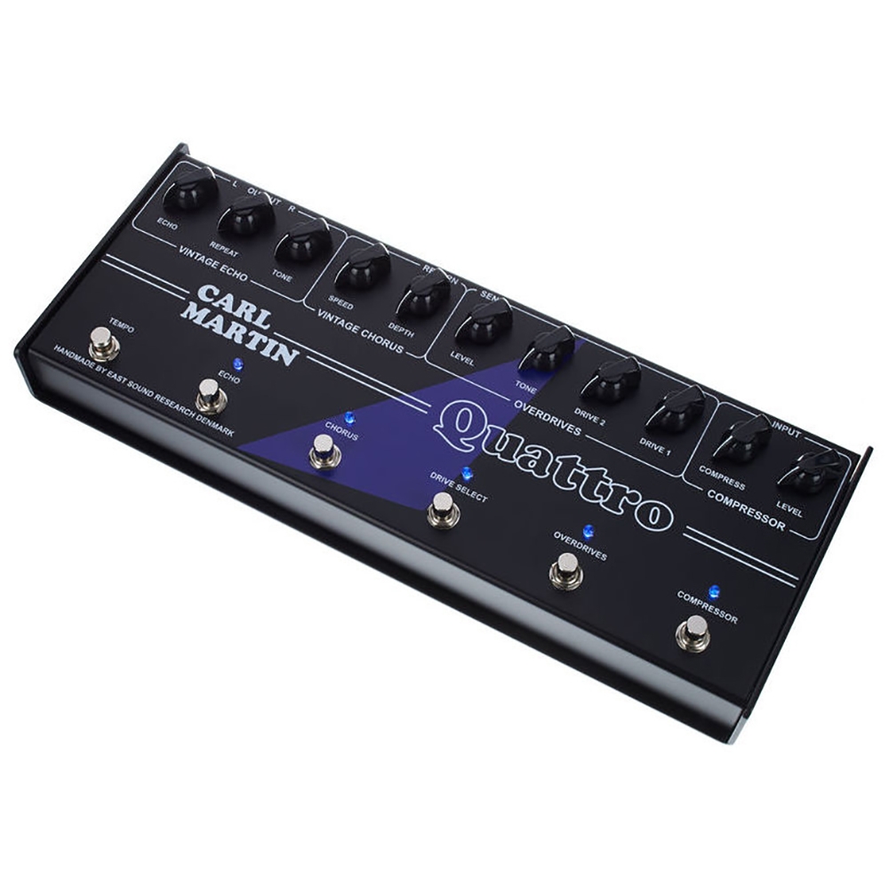 Carl Martin Quattro Analog MultiEffects Guitar Pedal