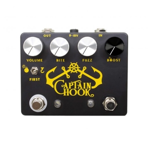 coppersound pedals captain hook limited edition octave fuzz and boost guitar effects pedal