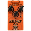 Cusack Screamer V2 Overdrive Guitar Effect Pedal with 3-Way Clip Selection Switch