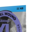D'Addario EXL115 Nickel Wound Medium/Blues-Jazz Rock Electric Guitar Strings (11-49)