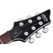 Schecter 1181 Damien Platinum-6 Guitar, Rosewood Fretboard, Satin Black