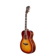 D'Angelico Premier Tammany Acoustic Electric Guitar, Ovangkol Fretboard, Iced Tea Burst