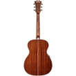 D'Angelico Guitars Premier Tammany Acoustic Electric Guitar, Ovangkol Fretboard, Vintage Natural