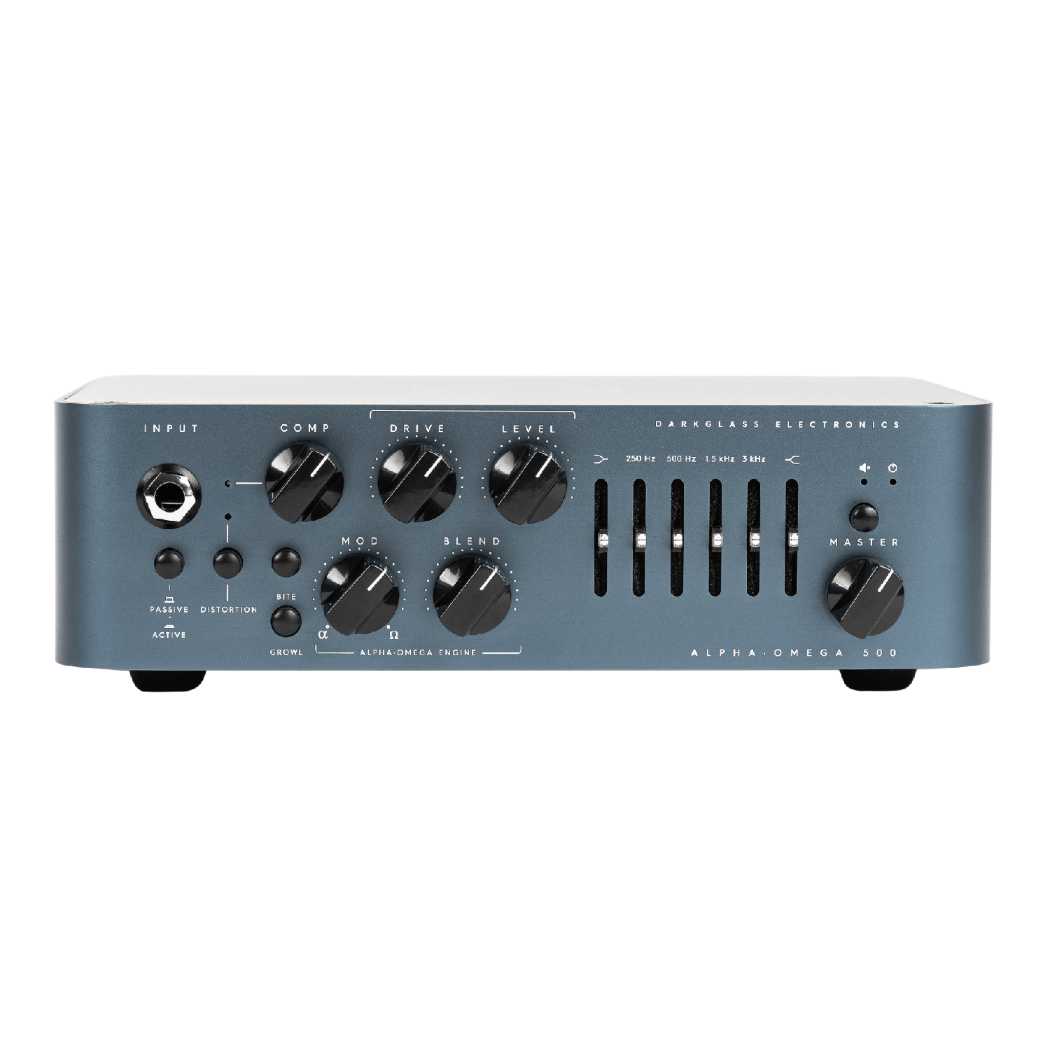 Darkglass Electronics Alpha·Omega 500 500-Watt Bass Guitar Amp Head w/ IR  Cab Sim