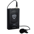 Nady DKW-DUO LT Wireless Lavalier VHF Microphone System; Channel B/D