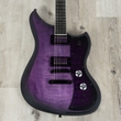 Dunable Yeti Guitar, Purple Black Burst, Ebony Fretboard, Direwolf Pickups
